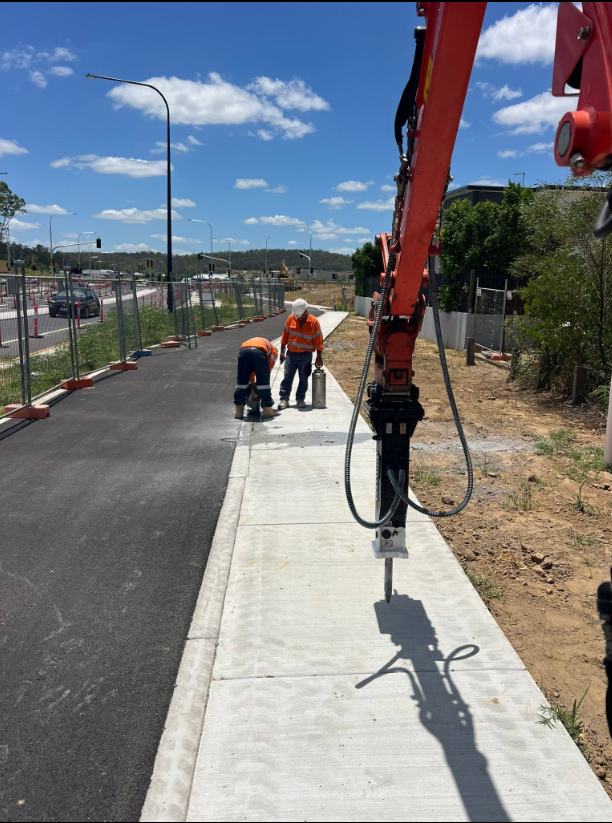 Footpath & kerb works