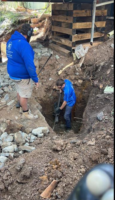 Underpinning dig